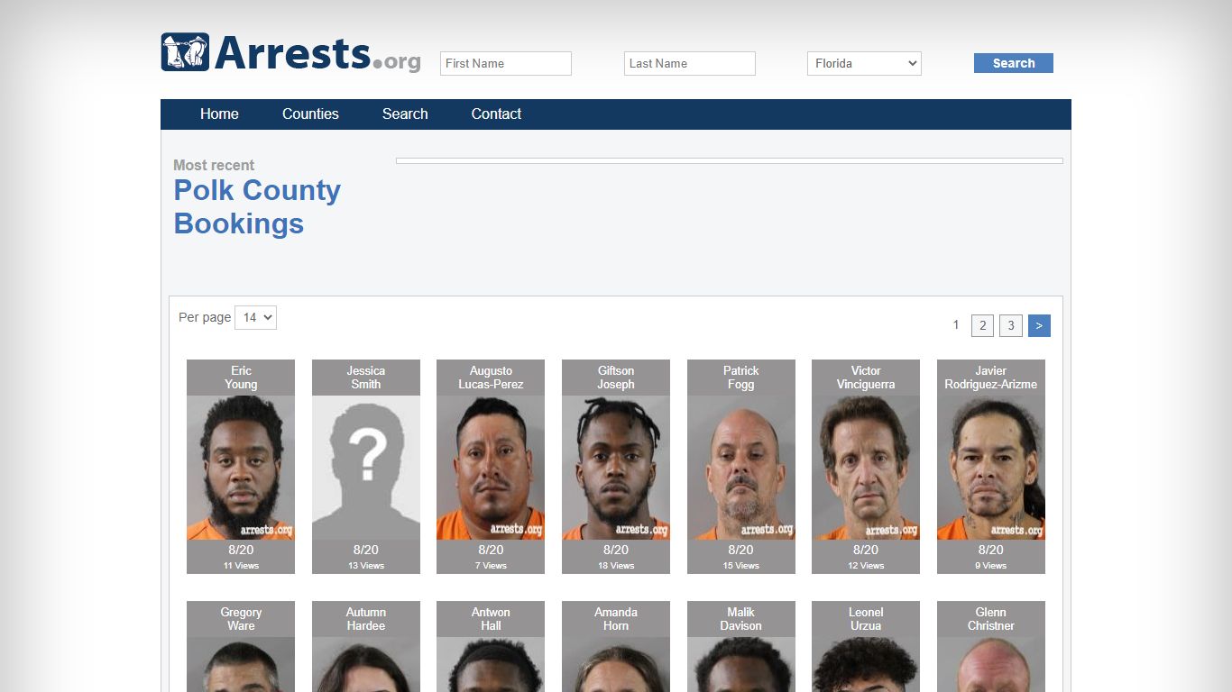 Polk County Arrests and Inmate Search